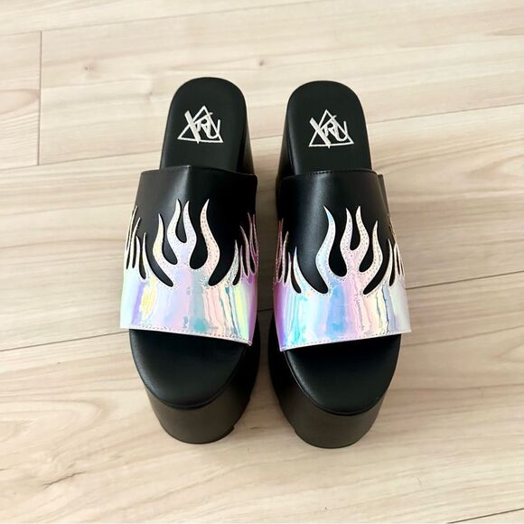 Dolls Kill Shoes - New platform dolls kill slides
